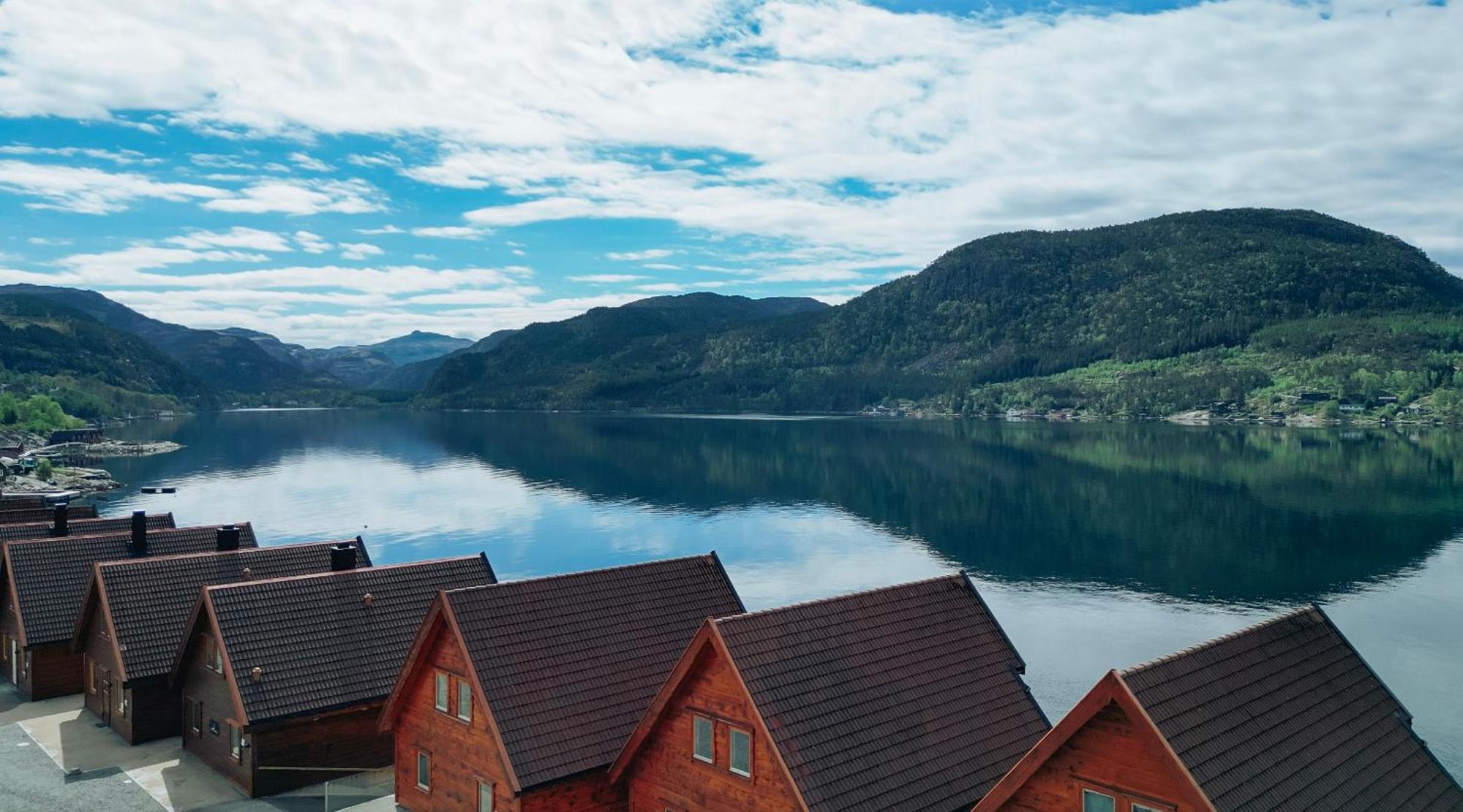 Preikestolen Panorama - Seaside Apartments Jørpeland Dış mekan fotoğraf